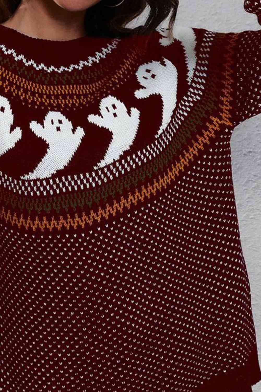Halloween Ghost Sweater