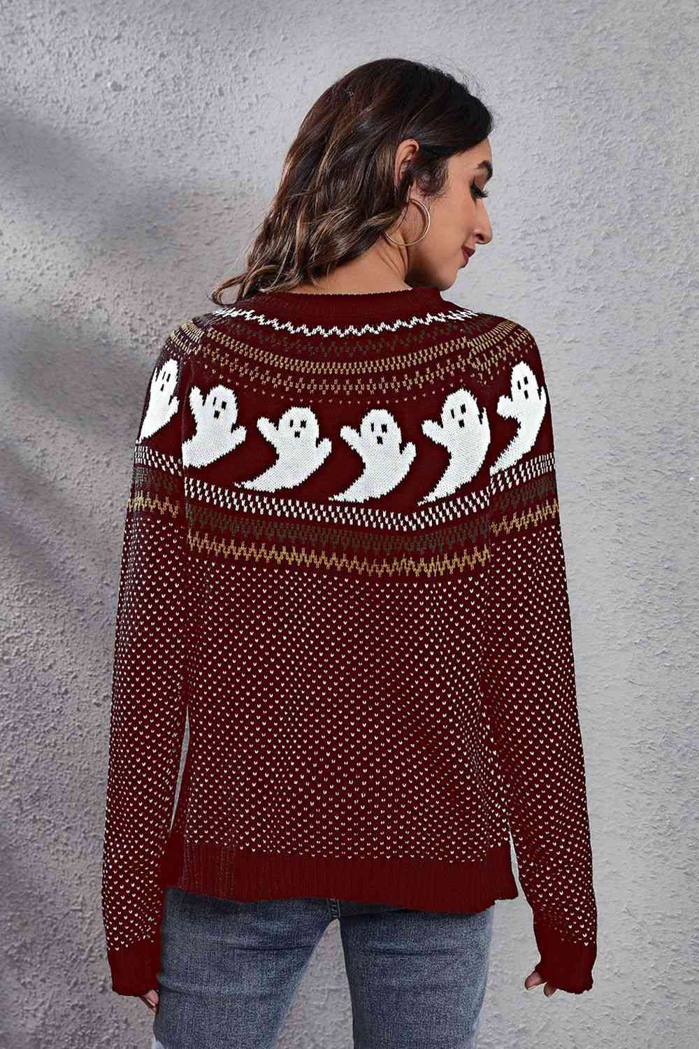 Halloween Ghost Sweater