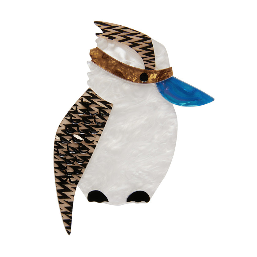 Kallista the Kookaburra Brooch by Erstwilder