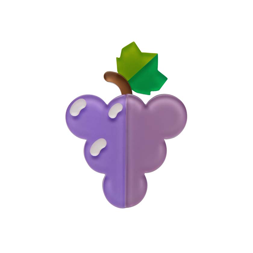 Fruit Salad Grapes Brooch by Erstwilder x The Wiggles