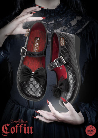Hot Chocolaticas® Coffin Women's Mary Jane Flat Shoes