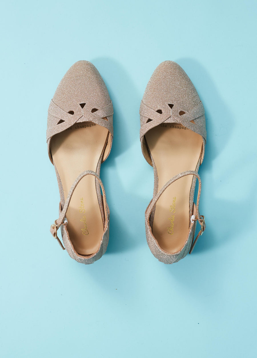 Limited Edition Manhattan Shoes in Champaign by Charlie Stone