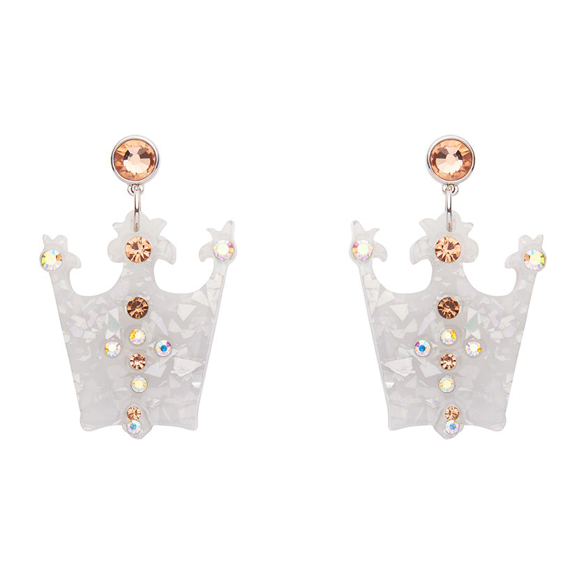 The Wizard of Oz Good Witch's Crown Earrings by Erstwilder