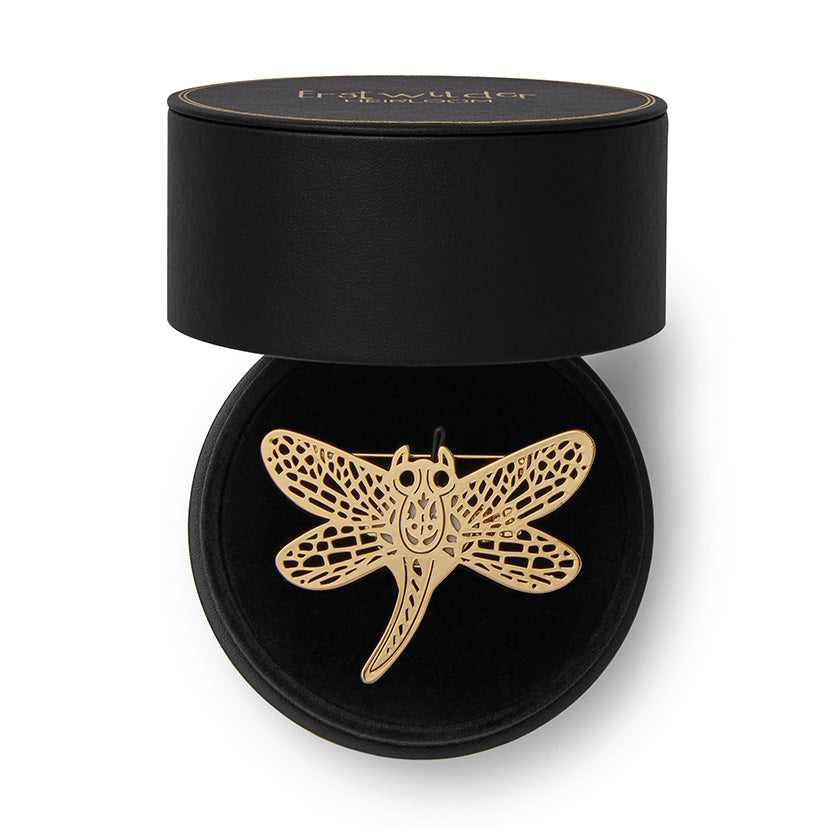As the Dragon Flies Perfume Brooch by Erstwilder