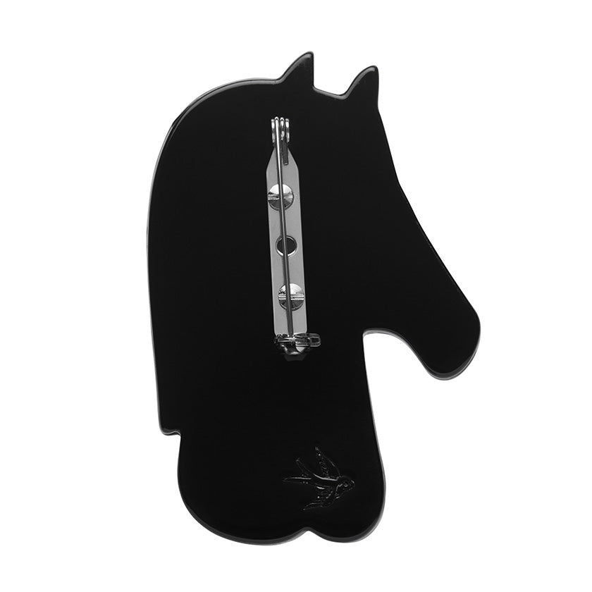 The Zealous Zebra Brooch by Erstwilder
