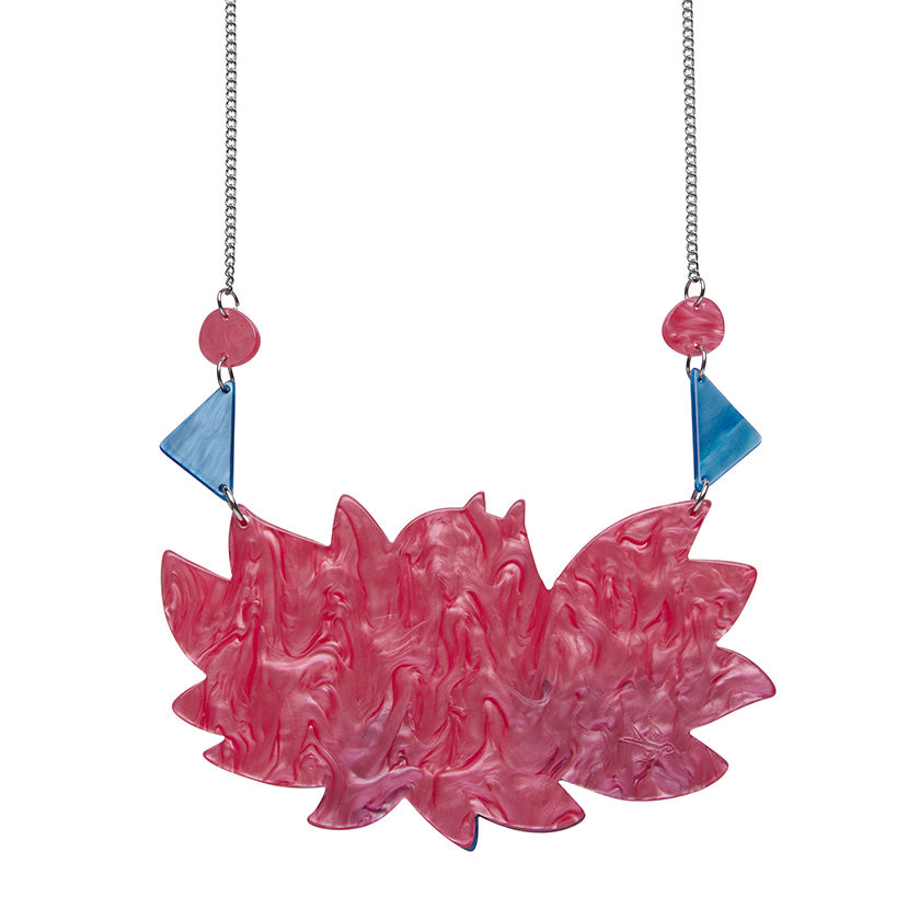The Zealous Zebra Necklace by Erstwilder