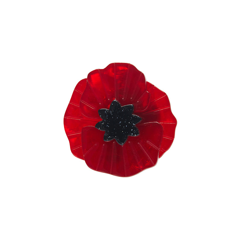 Poppy Field Mini Brooch by Erstwilder