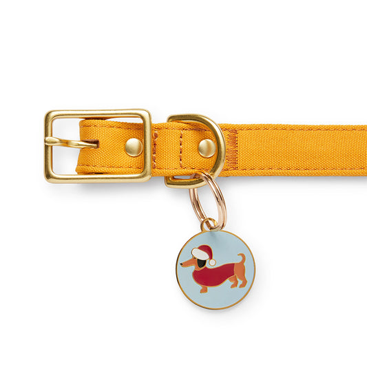 Christmas Spiffy Enamel Pet Charm by Erstwilder