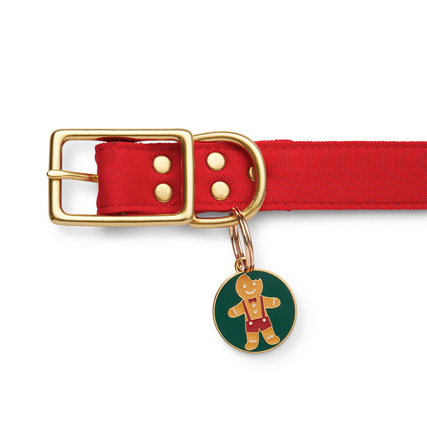 The Bite Before Christmas Enamel Pet Charm by Erstwilder