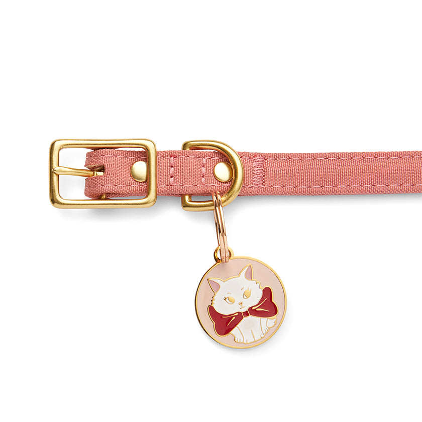 Wrapped Up In Love Cat Enamel Pet Charm by Erstwilder