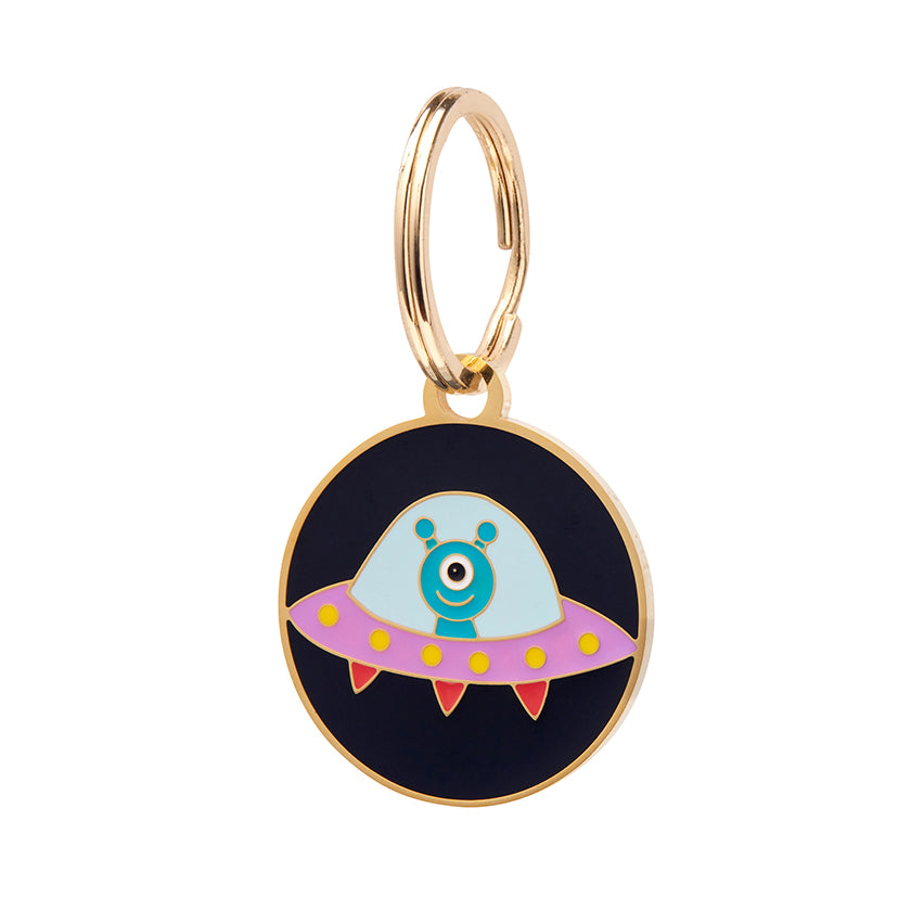 Close Encounter Enamel Pet Charm by Erstwilder