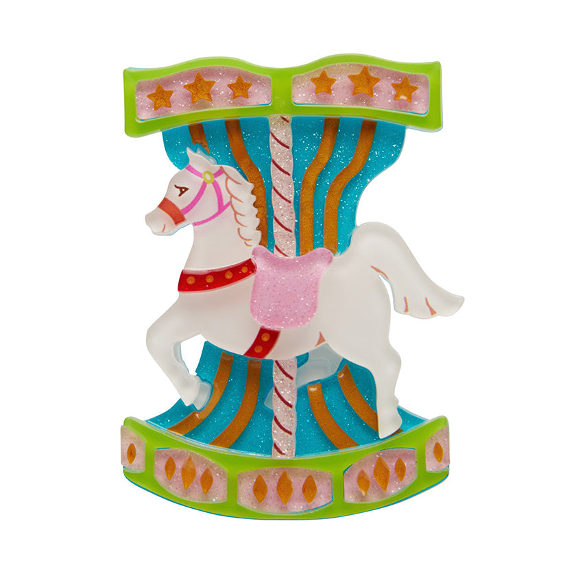 Trocadéro Carousel Brooch by Erstwilder