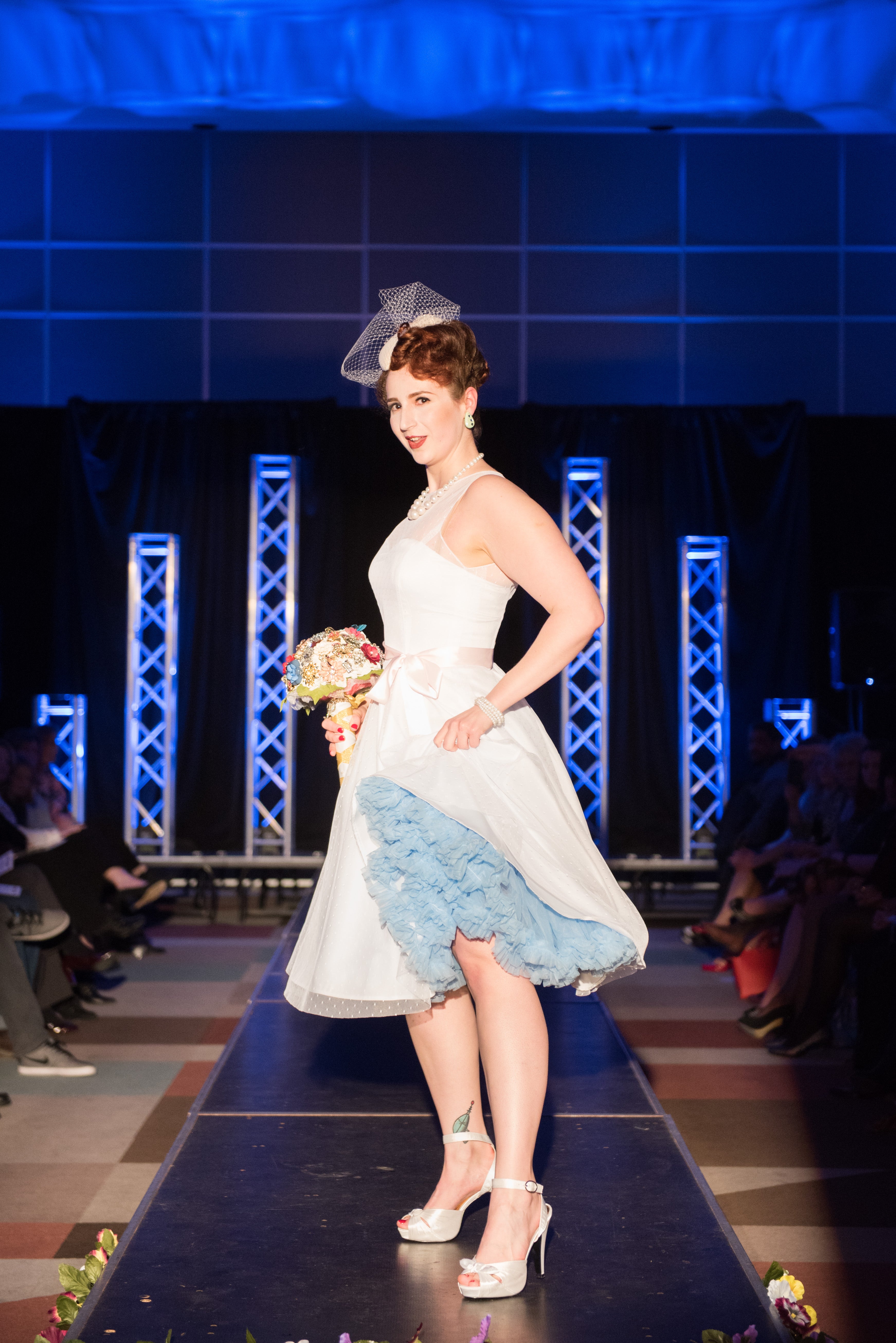 Retro Pinup Bridal Wedding Dress by Hollyville Retro Pinup Bridal Wedding Dress by Hollyville