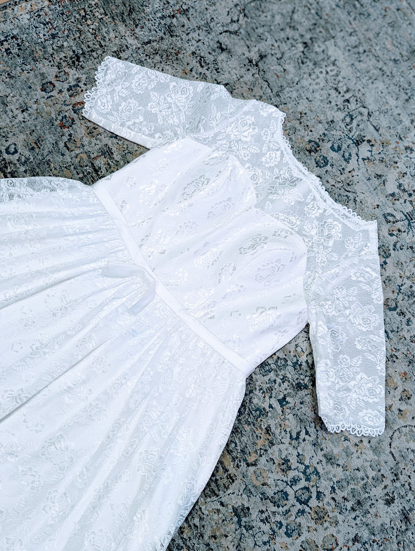 White A-Line Lace Wedding Dress XXL