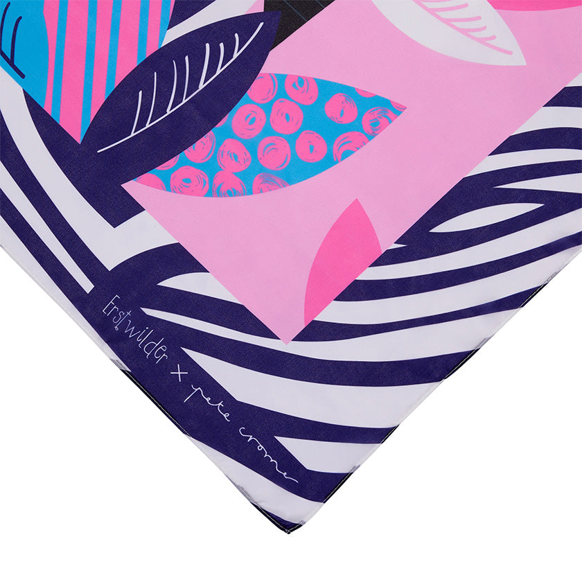 The Zealous Zebra Square Scarf by Erstwilder