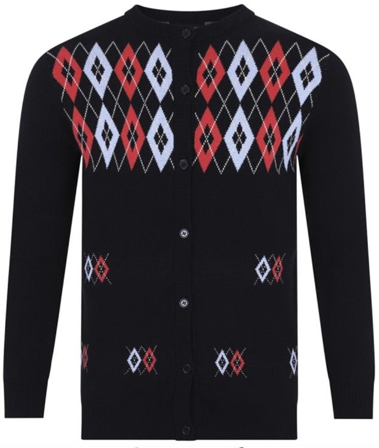 Charlie Diamond Cardigan by Collectif Menswear