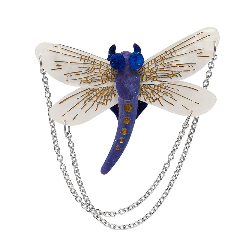 As the Dragon Flies Brooch by Erstwilder
