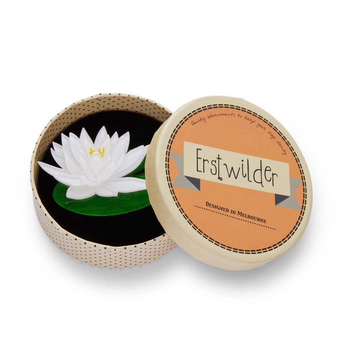 Enlightened Waters Brooch by Erstwilder