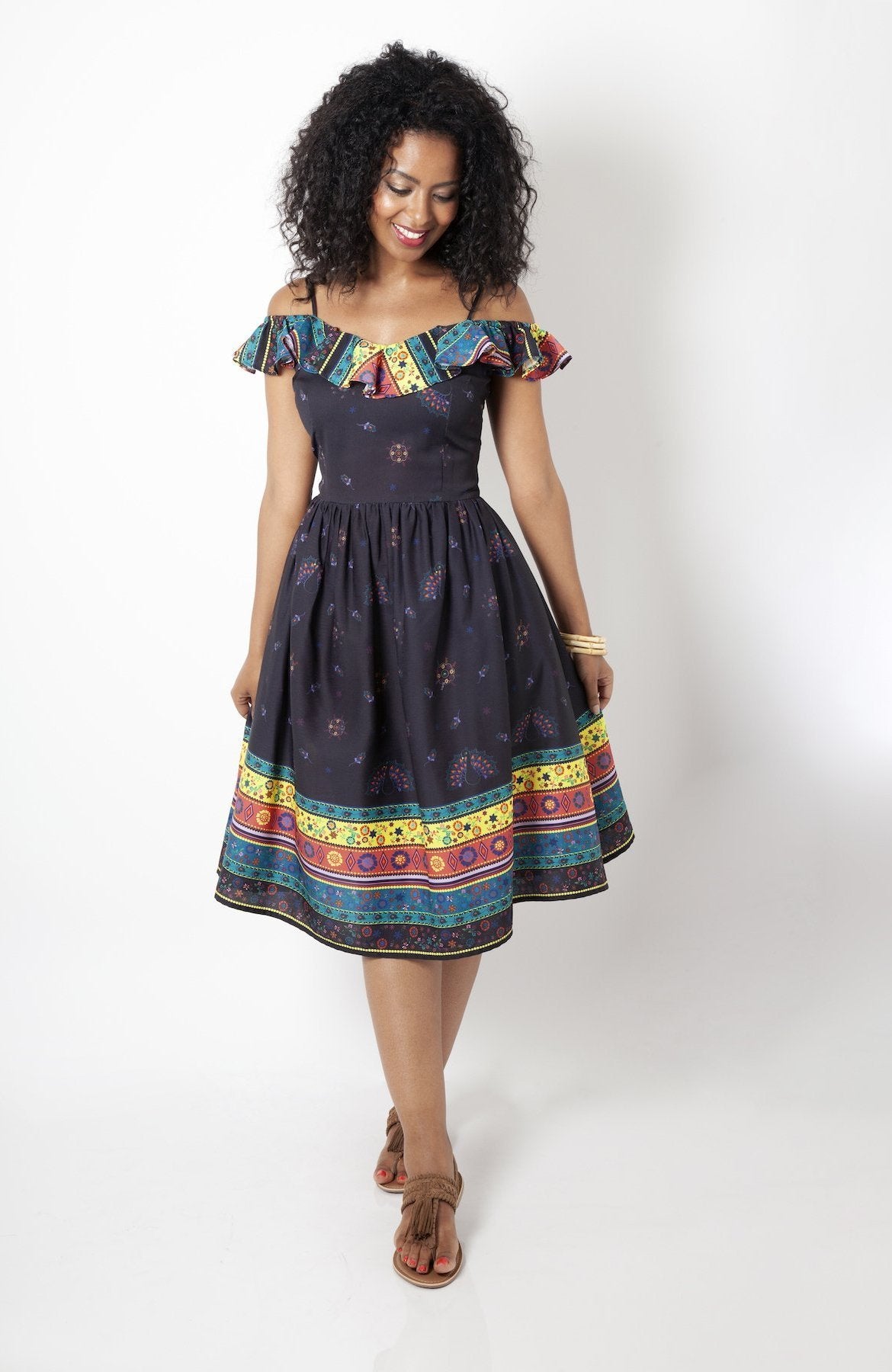 Shannon Off The Shoulder Dress by Voodoo Vixen