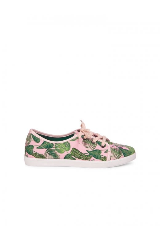 Grace Pink Jungle Shoes by Lulu Hun