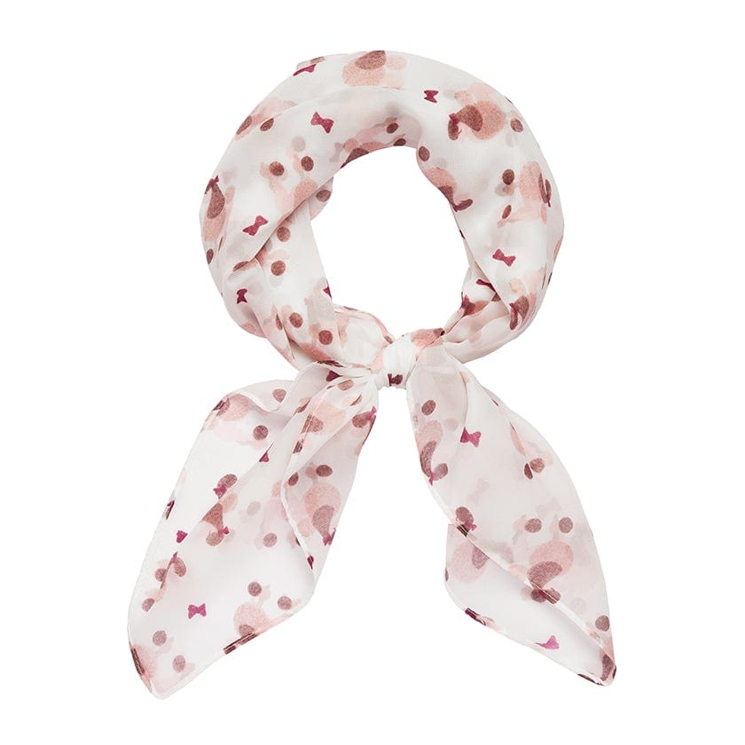 Madame Caniche Head Scarf in White by Erstwilder