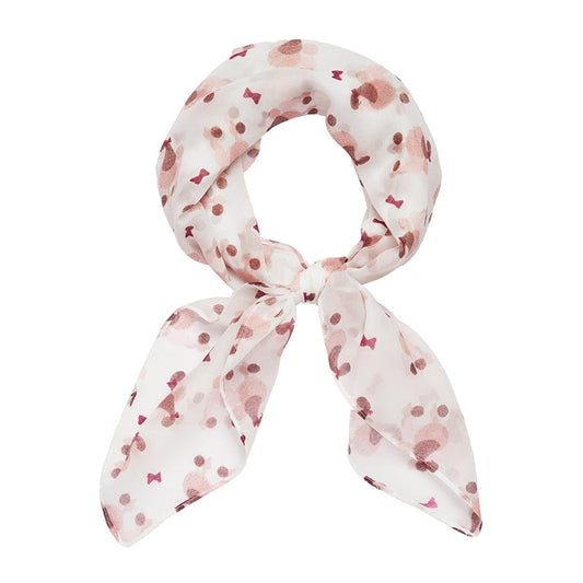 Madame Caniche Head Scarf in White by Erstwilder