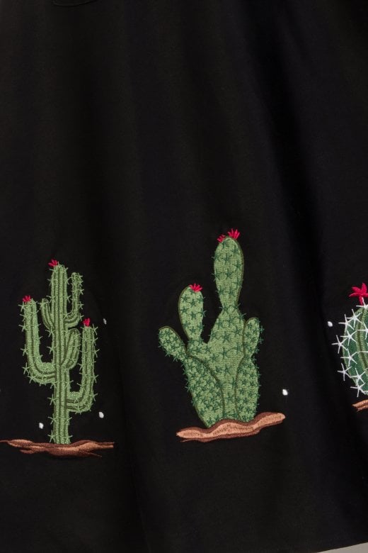 Silvia Cactus Swing Skirt by Collectif