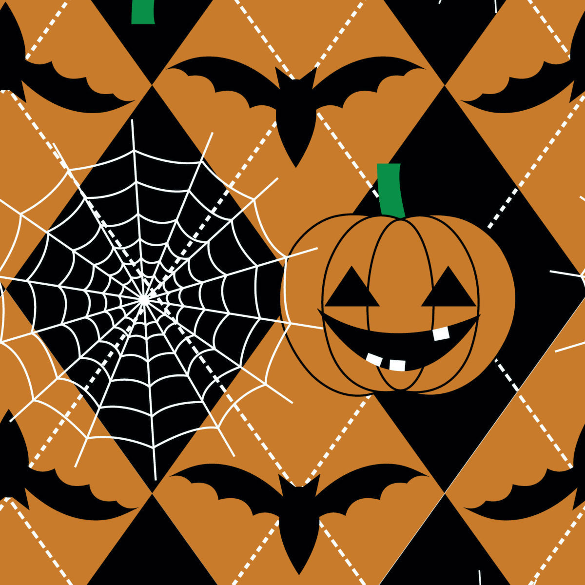 Halloween Pumpkin Swing Dress with Pockets by Miss Lulo