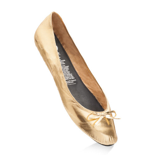 Gold Digger Flats in Gold- Women's (S (5.5/6.5)) Gold / Small(5.5/6.5) Gold Digger Flats in Gold- Women's (S (5.5/6.5)) Gold / Small(5.5/6.5)