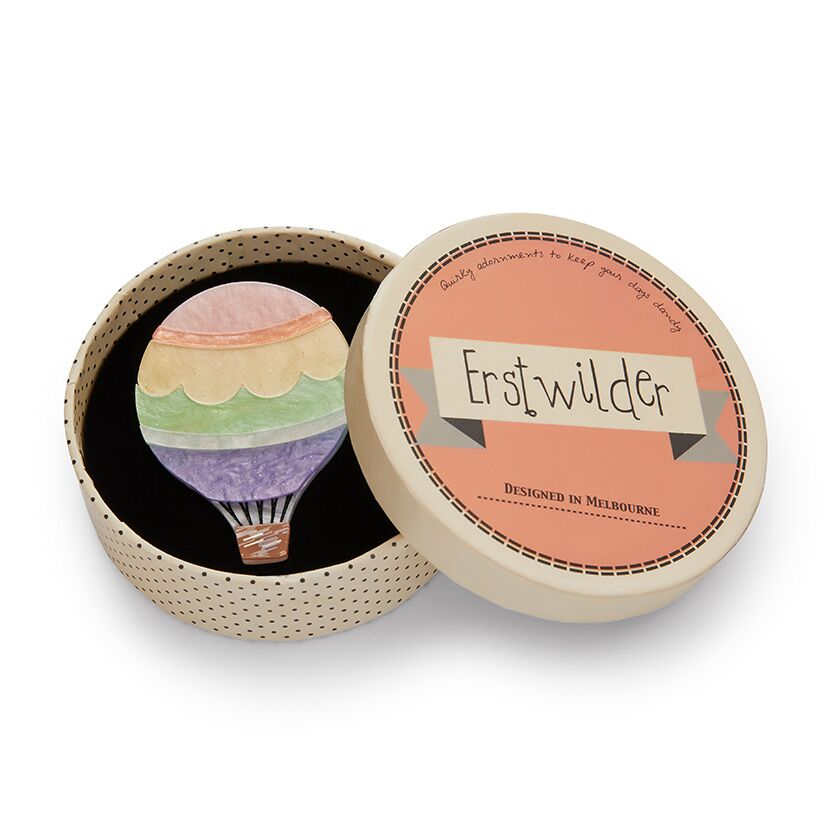Around the World Brooch by Erstwilder