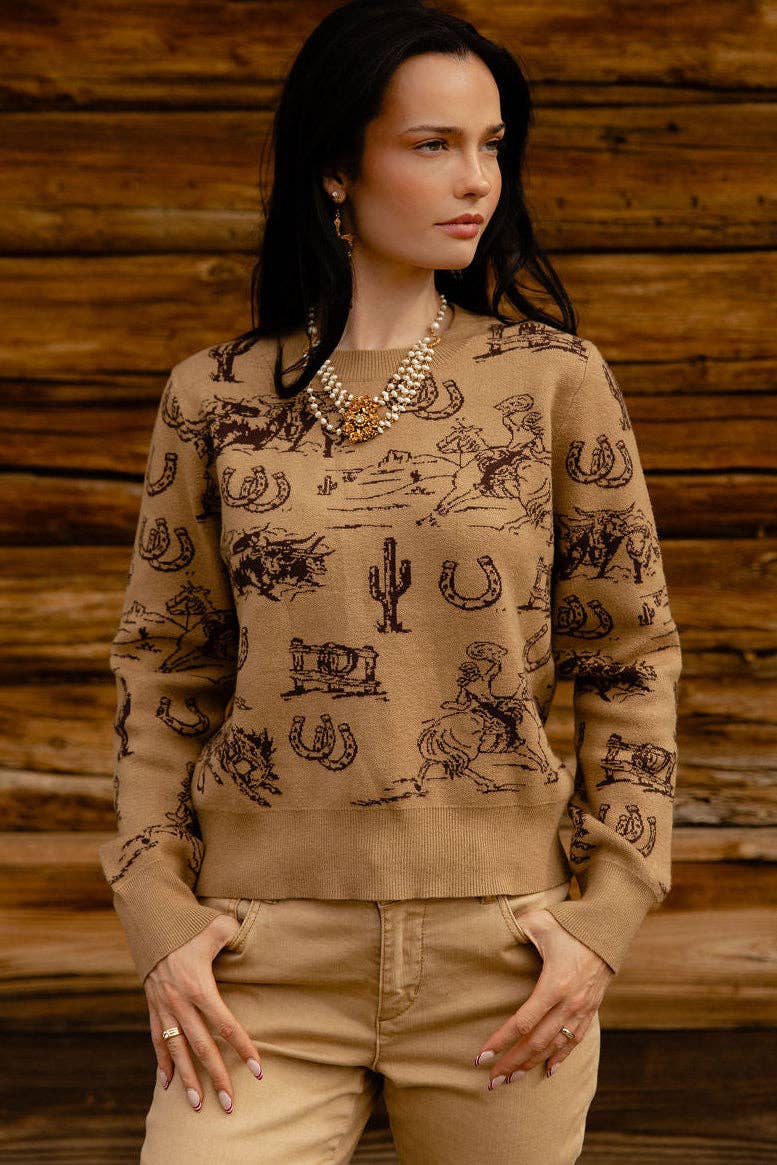 Western Willow Sweater by Rodeo Quincy