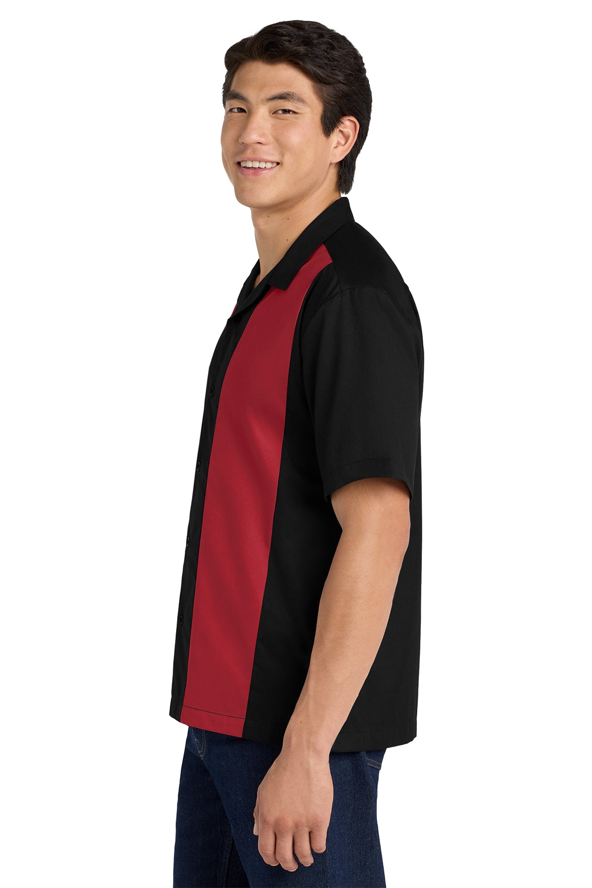 Men's Retro Button Up Shirt