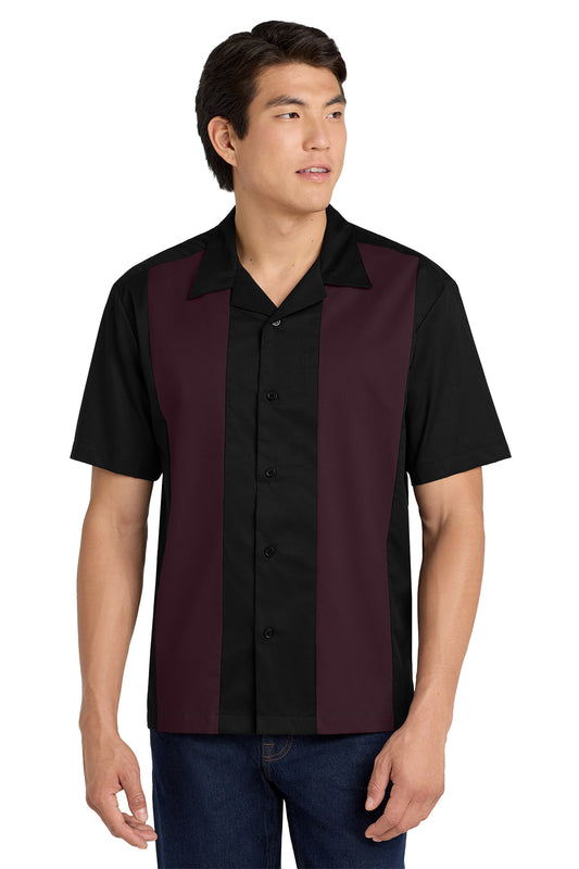 Men's Retro Button Up Shirt