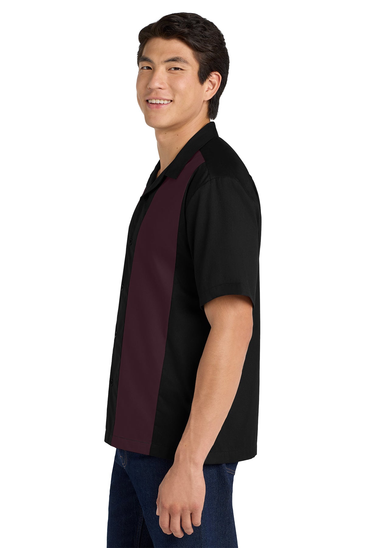 Men's Retro Button Up Shirt
