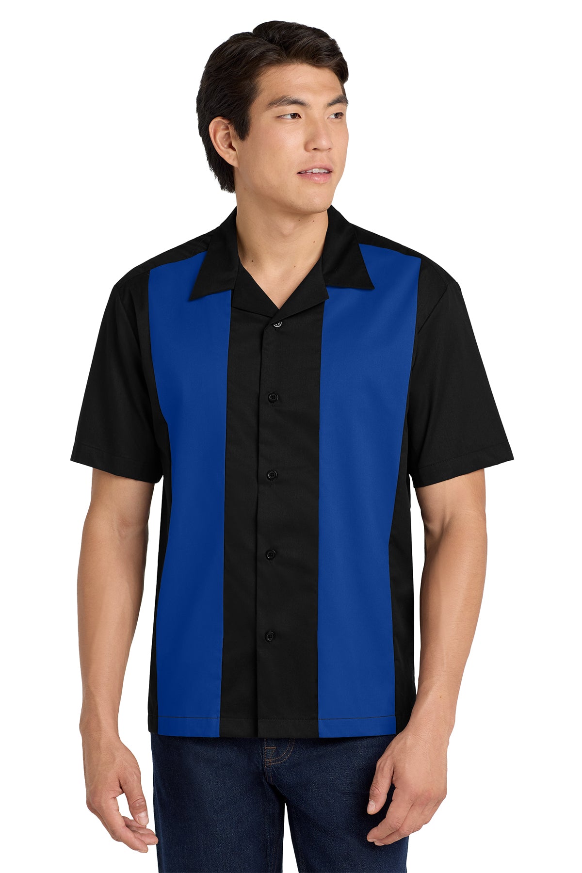 Men's Retro Button Up Shirt