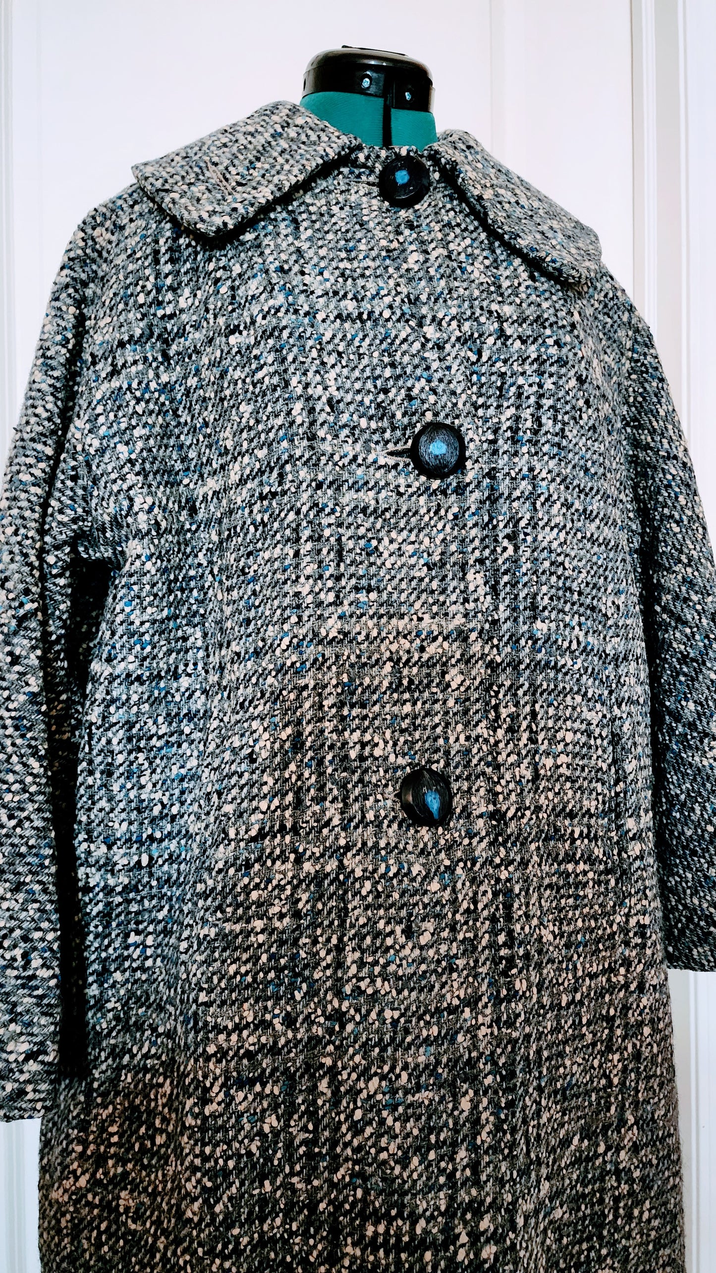 Vintage Tweed Wool Coat