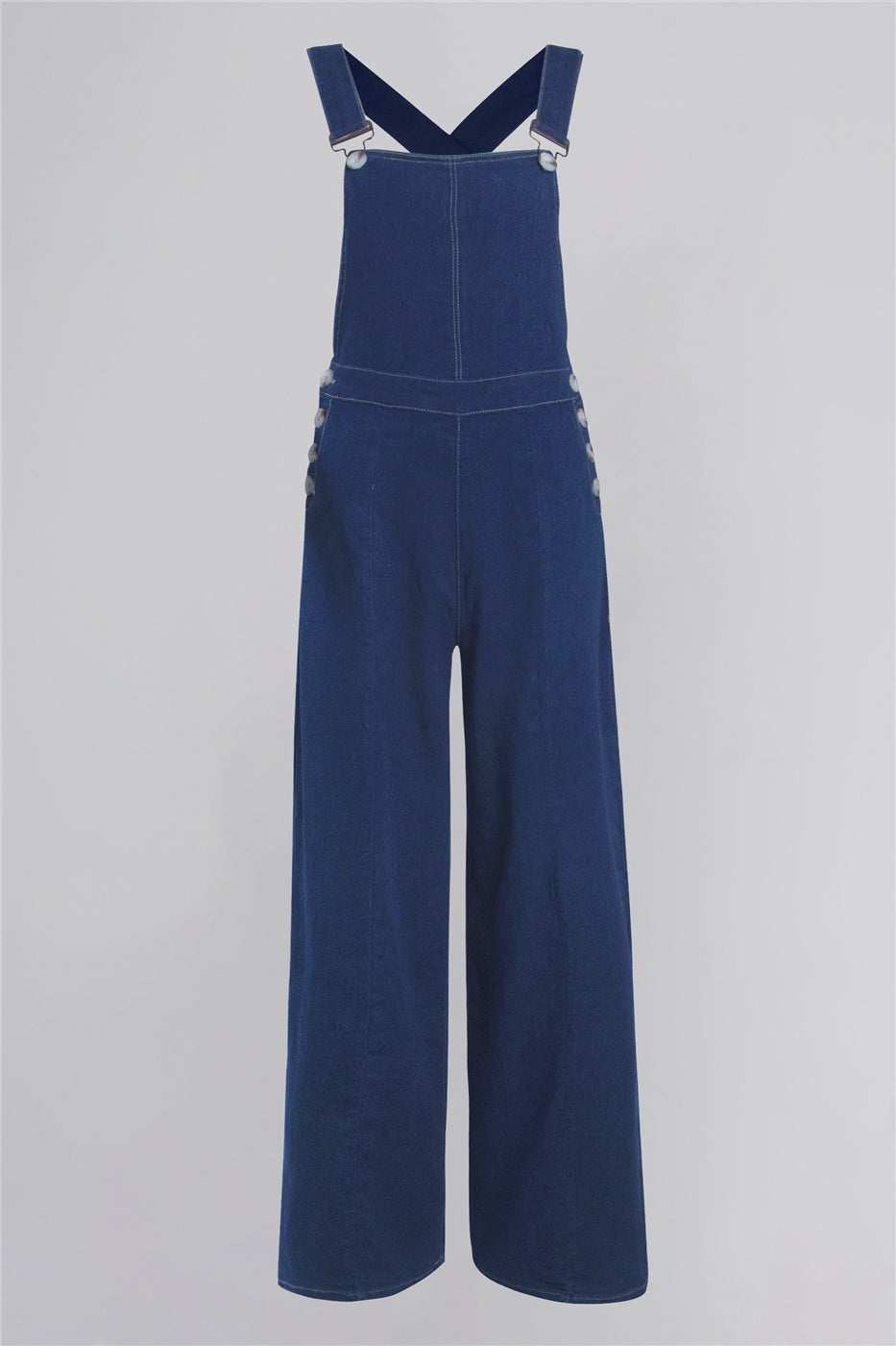 Thelma Denim Dungarees by Collectif