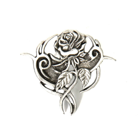 Hot Leathers - Hot Leathers Tribal Rose Pin: PEWT