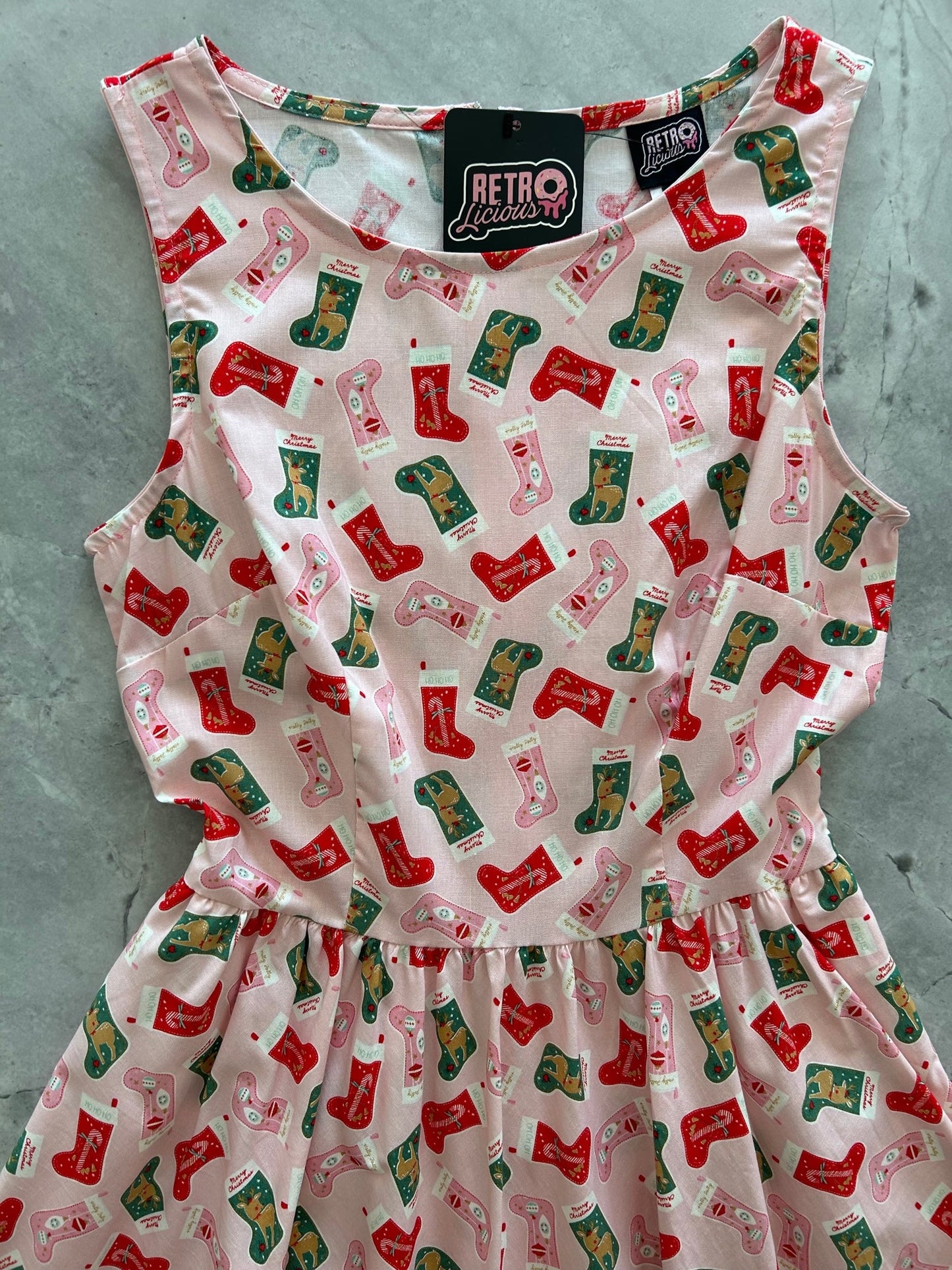 Stockings Vintage Dress