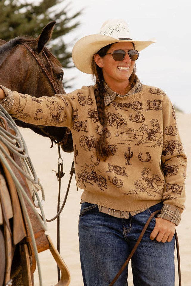 Western Willow Sweater by Rodeo Quincy