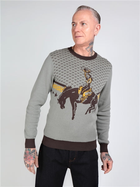 James Wild West Knitted Top by Collectif Menswear
