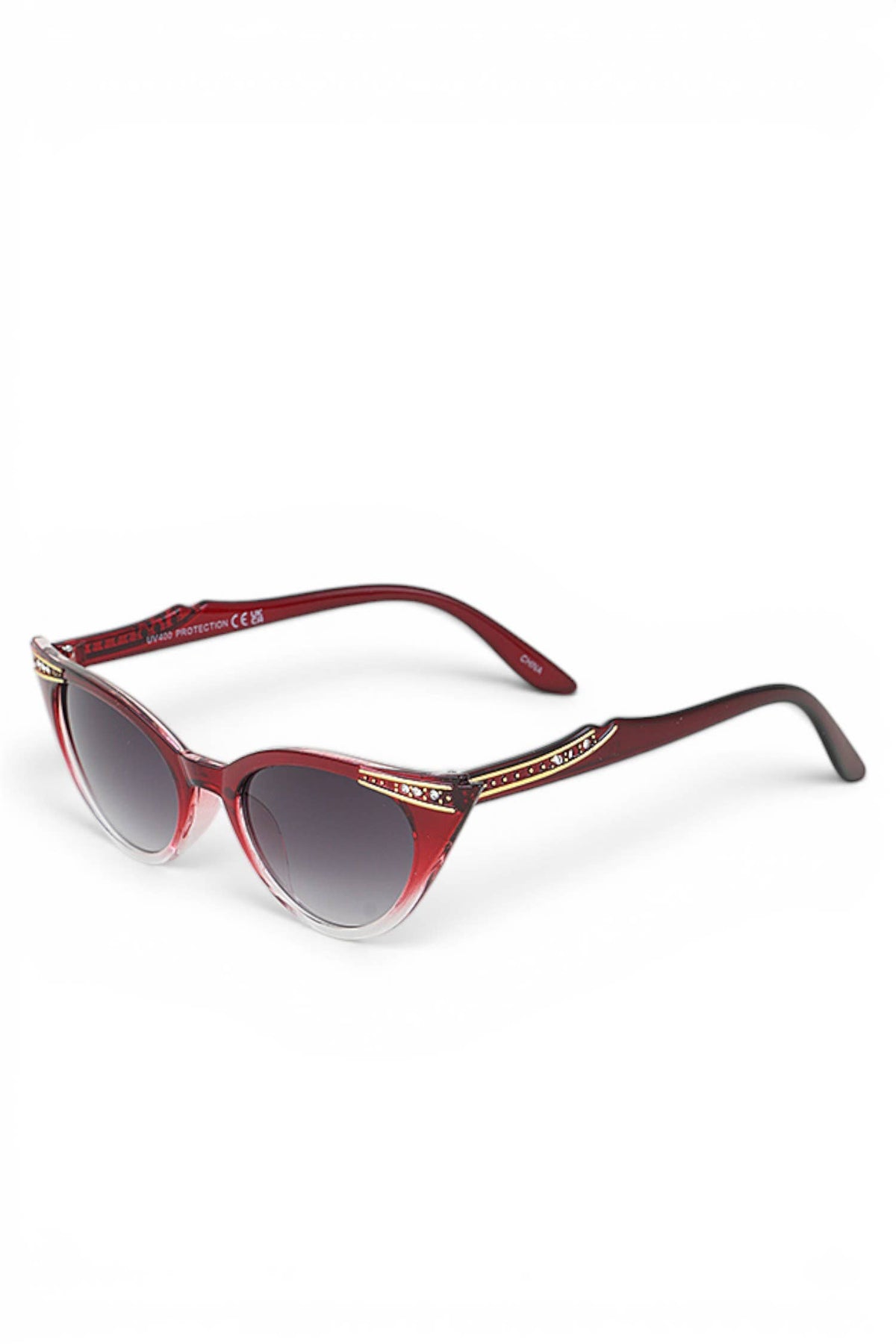 LA Jewelry Plaza - Rhinestone Cat Eye Sunglasses Set