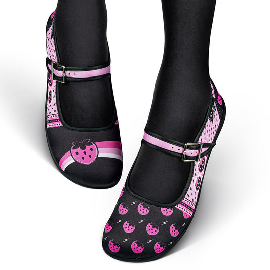 Chocolaticas® Agatha Women's Mary Jane Flat Shoes