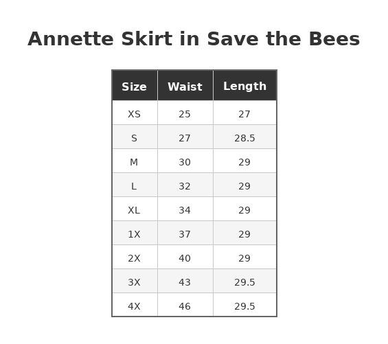 Annette Full Circle Skirt