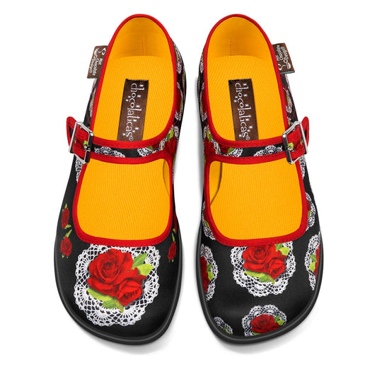 Chocolaticas® Andalucia Women's Mary Jane Flat Shoes