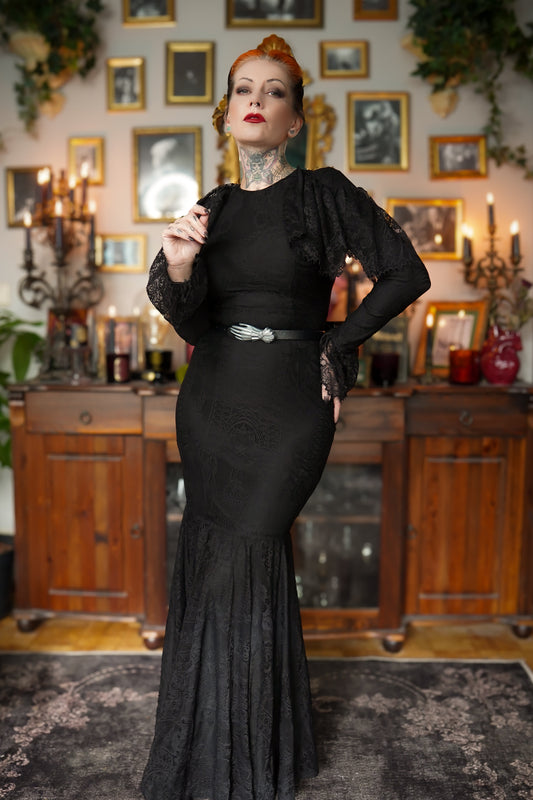 Borden - Lace Mermaid Maxi Dress