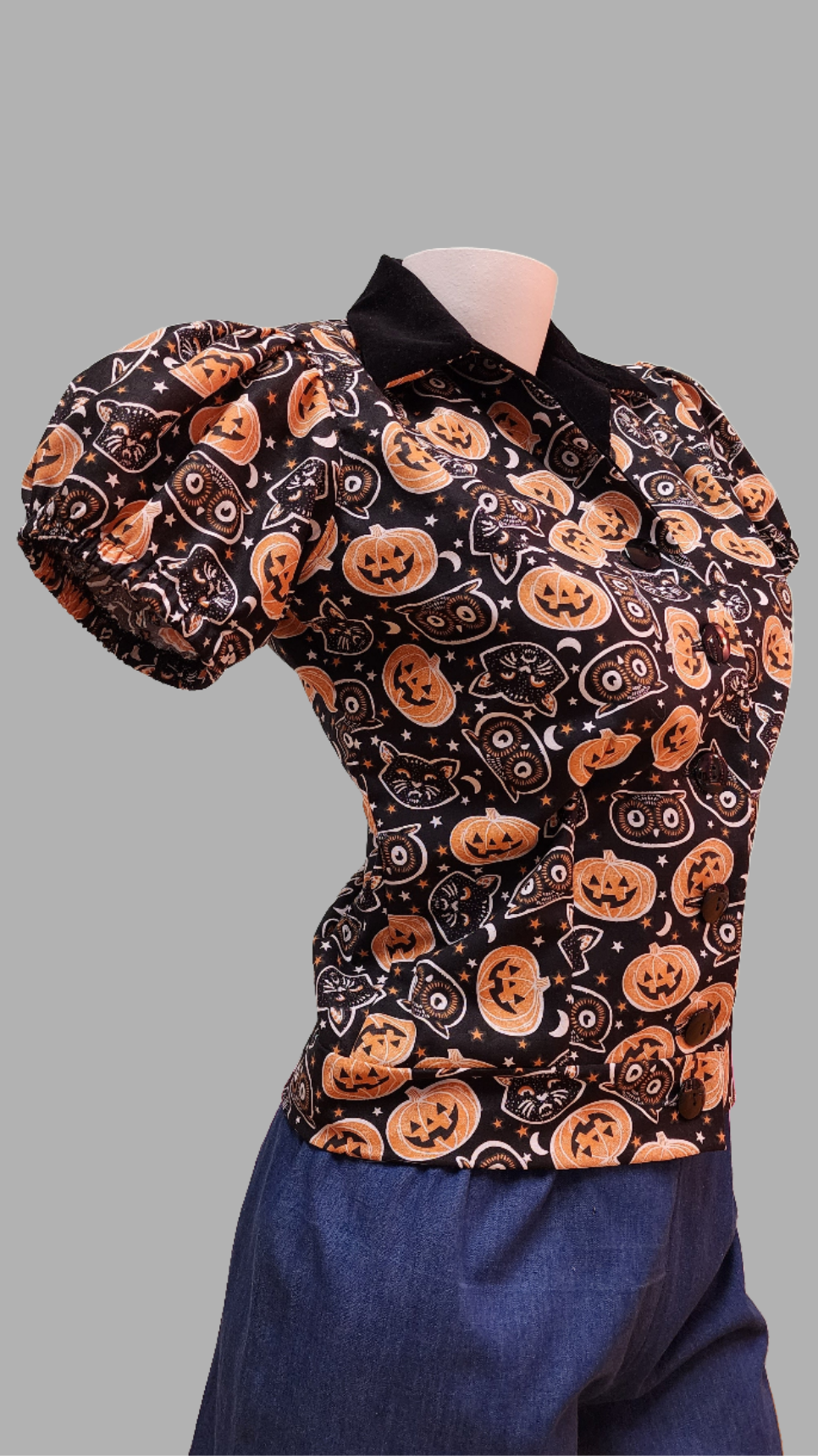 Halloween Print Top by Hollyville