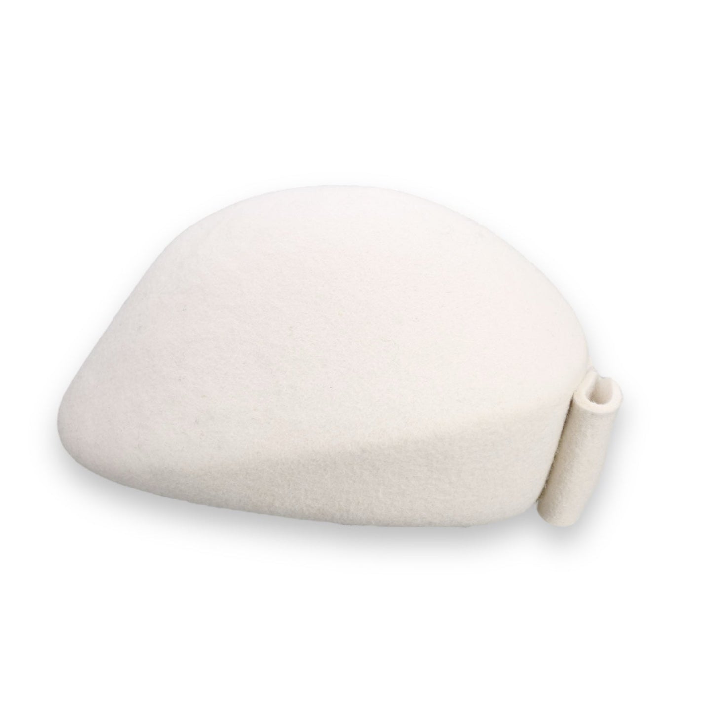 The Head-Turner Structured Beret by Lipstick & Chrome -WHITE