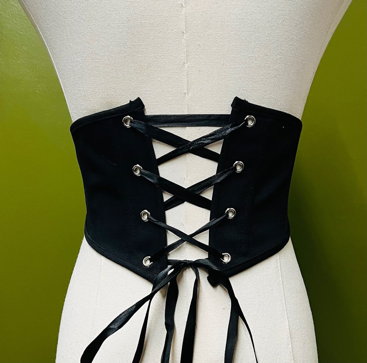 The Morrigan REVERSIBLE corset belt - CANVAS - Ready to ship