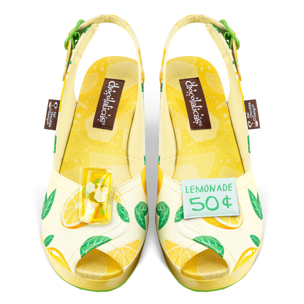 Chocolaticas® Lemonade Stand Women's Sandal Shoes